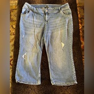 Lane Bryant capri jeans